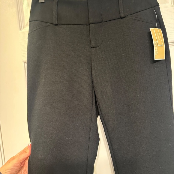 Michael Kors Black Straight-Leg Dress Pants – Size 2 (NWT, $89.50 MSRP) - Picture 5 of 5